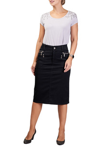 Юбка женская LAFEI-NIER J551021-F черная 48