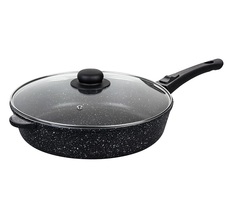 Сковорода Elan gallery, Гранит Мечта, 28 см, с крышкой, съемная ручка 120138