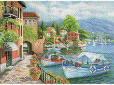 Канва с рисунком Матренин Посад Средиземное утро, 37*49 см 1808