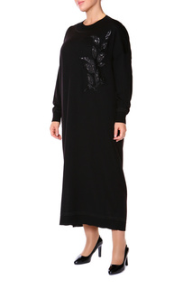 Платье женское Piero Moretti V02760_01 черное 56