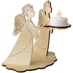 Сувенир с подсветкой "Ангел", 4 детали Символик