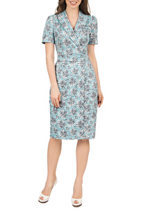 Платье женское Olivegrey PL000588L(FILOMENA) голубое 48