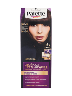 Стойкая крем-краска Palette WN3 (4-60) Золотистый кофе