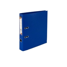 Папка-регистратор, PVC, формат А4, 55 мм, inФОРМАТ, 2-х стороннее покрытие, цвет синий ФАРМ
