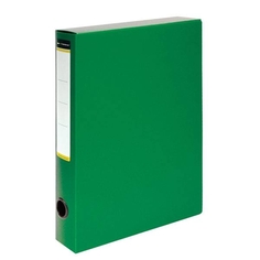 Короб архивный inФОРМАТ, пластиковый, 56 мм, цвет зеленый ФАРМ