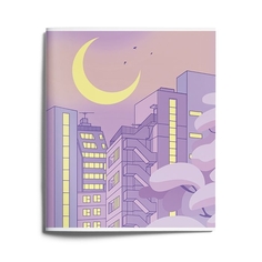 Тетрадь "Kyoto moonlight", формат А5, 48 листов, клетка LOREX, цвет в ассортименте ФАРМ