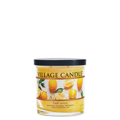 Ароматическая свеча Village Candle "Fresh Lemon", стакан, маленькая/4100017