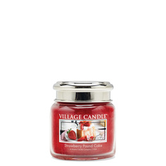 Ароматическая свеча Village Candle "Strawberry Pound Cake", маленькая/4030109