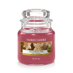 Свеча ароматическая Yankee Candle Glittering Star Сверкающая звезда 25-40 ч