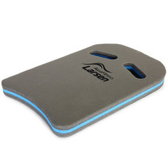 Доска для плавания AquaFitness Larsen YP-08SP р28х45х3.5 графит/бирюз