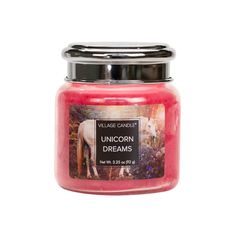Ароматическая свеча Village Candle "Unicorn Dreams", маленькая