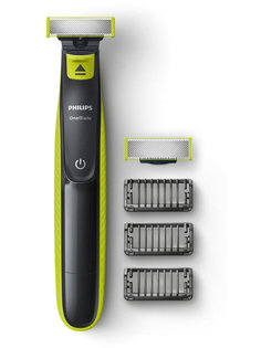 Триммер Philips OneBlade QP2520/60 с 3 Black/Green