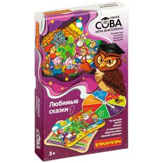 Настольная игра Bondibon Умная Сова, Любимые сказки 1 ВВ4835