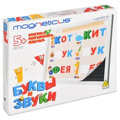 Игрушка Magneticus мягкая, Буквы и звуки OBU-006