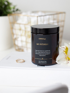 Свеча ароматическая ODOR HOME "Mr. Patchouli - с хлопковым фитилем