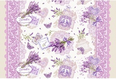 Банное, пляжное вафельное полотенце Лаванда Текс Дизайн