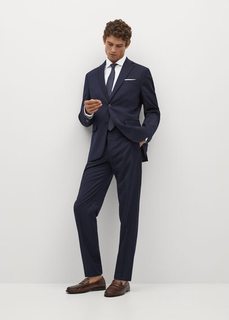 Хлопковая рубашка Tailored slim fit - Emeritol Mango