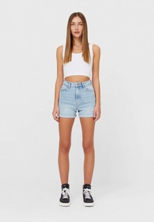 Шорты джинсовые Stradivarius