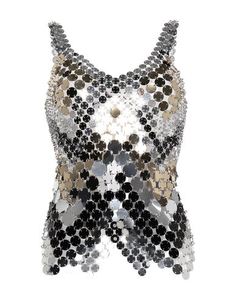 Топ без рукавов Paco Rabanne