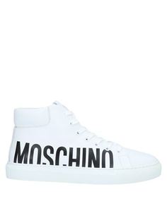 Высокие кеды и кроссовки Moschino
