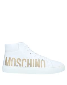 Высокие кеды и кроссовки Moschino