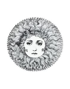 Декоративная тарелка Fornasetti