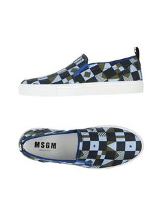 Низкие кеды и кроссовки Msgm