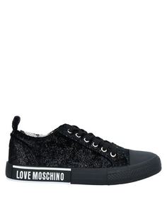 Низкие кеды и кроссовки Love Moschino