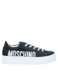 Низкие кеды и кроссовки Moschino Teen