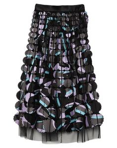 Юбка длиной 3/4 KochÉ x Emilio Pucci