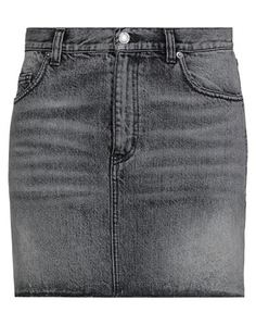 Джинсовая юбка Saint Laurent