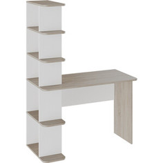 Стол письменный ТриЯ Тип 4 дуб сонома/белый ясень Triya