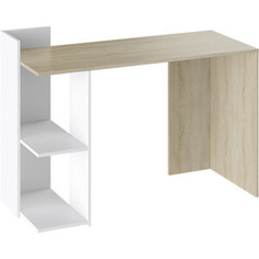 Стол письменный ТриЯ Тип 1 дуб сонома/белый Triya