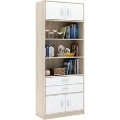 Стеллаж в комплекте Мастер Либерти-51 дуб сонома/белый Либерти-51-ДС-БТ