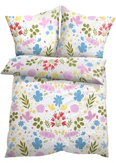 Постельное бельё с цветочным рисунком Bonprix