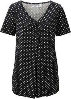 Футболка со сборками Bonprix