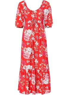 Платье со шнуровкой Bonprix