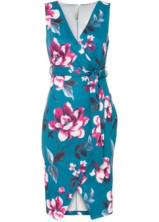 Платье с запахом-обманкой Bonprix