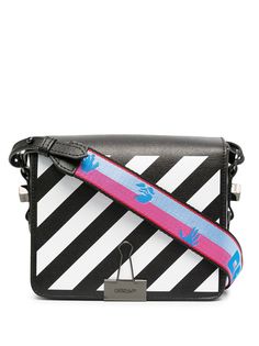 Off-White сумка с диагональными полосками