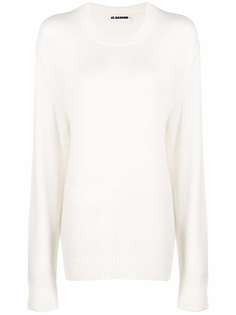 Jil Sander джемпер с длинными рукавами и круглым вырезом