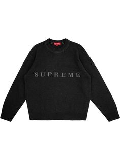 Supreme толстовка с выцветшим эффектом