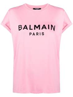 Balmain футболка с логотипом