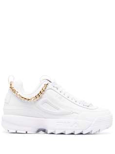 Fila кроссовки с цепочкой