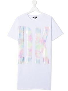 DKNY платье-футболка с логотипом