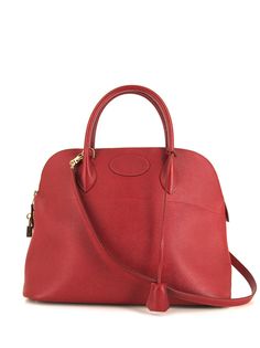 Hermès сумка Bolide 35 1994-го года с ручками и ремнем