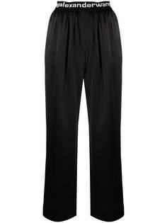 Alexander Wang брюки с логотипом