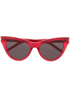 Saint Laurent Eyewear солнцезащитные очки в оправе кошачий глаз