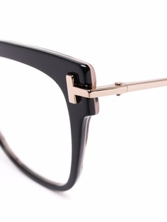 TOM FORD Eyewear очки FT5704B в квадратной оправе