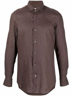 Finamore 1925 Napoli рубашка на пуговицах