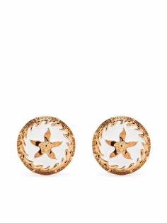Versace серьги с декором Medusa